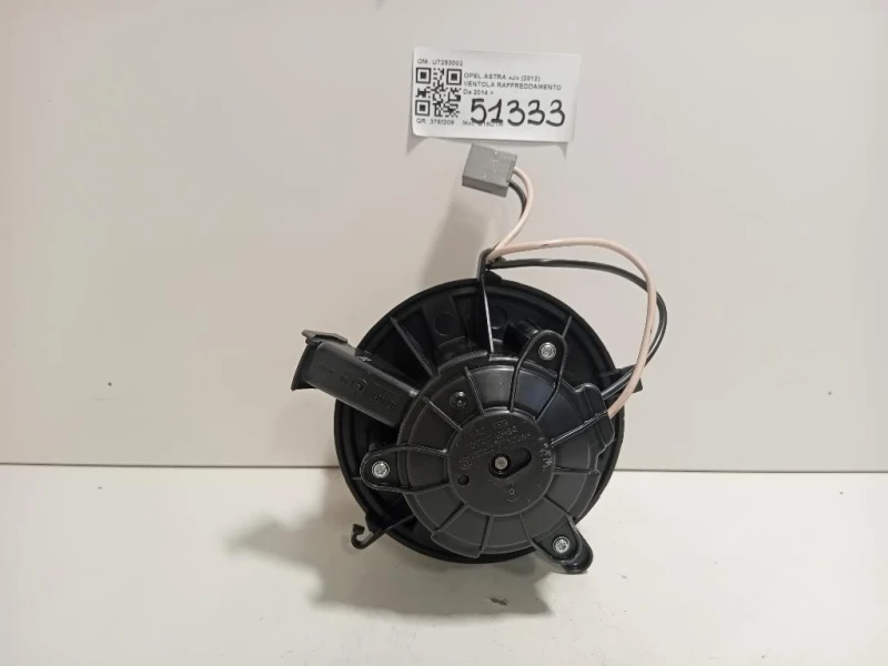 Ventola Raffreddamento U7253002 Opel Astra J 2012