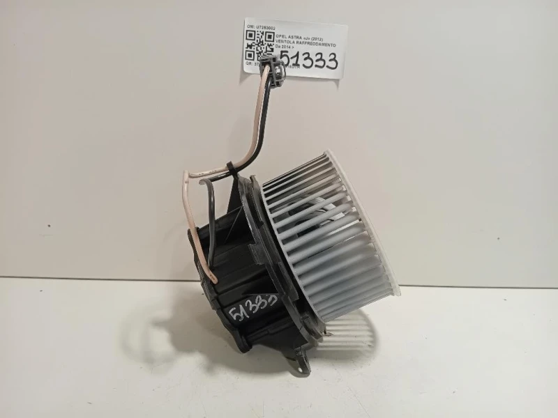 Ventola Raffreddamento U7253002 Opel Astra J 2012