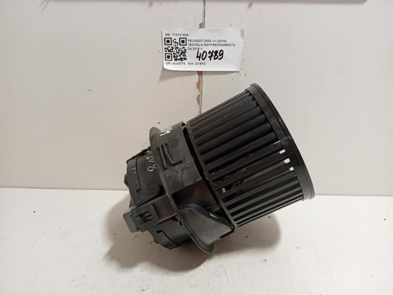 Ventola Raffreddamento T1013140A Peugeot 2008 I 2016
