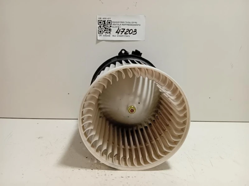 Ventola Raffreddamento 4051-077 Ssangyong Tivoli 2015
