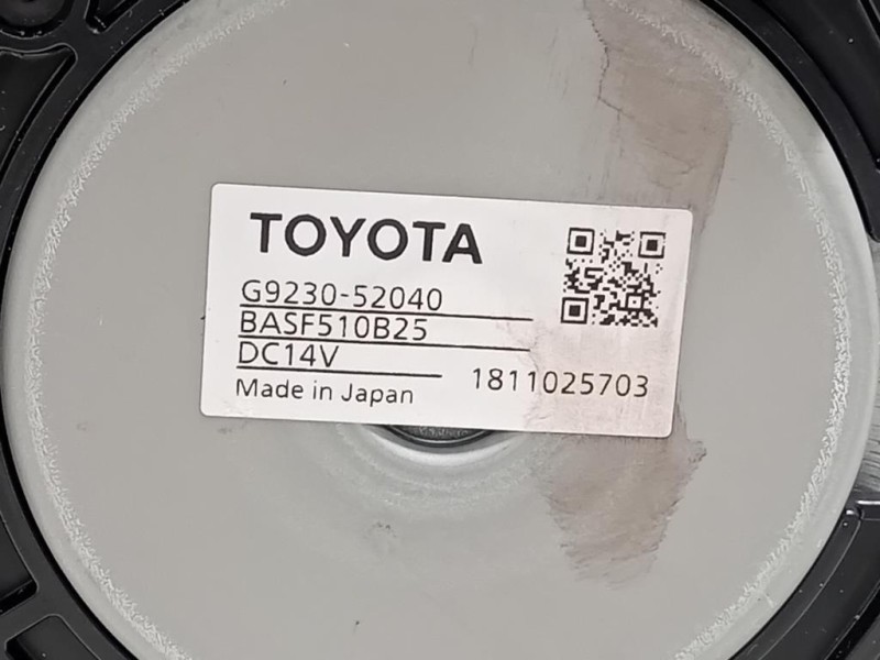 Ventola Raffreddamento G9230-52040 Toyota Yaris IV 2017