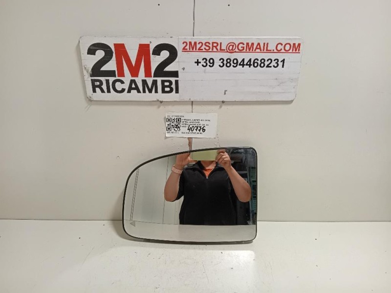 Vetro Specchio Retrovisore ANT DX 01706301200 Citroen Jumper III 2014