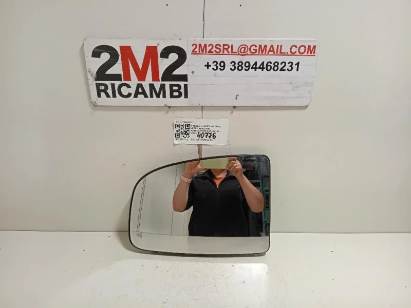 Vetro Specchio Retrovisore ANT DX 01706301200 Citroen Jumper III 2014