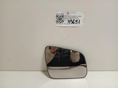Vetro Specchio Retrovisore ANT DX A3146454 Mercedes Classe C W204 2011