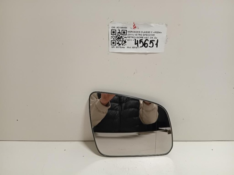 Vetro Specchio Retrovisore ANT DX A3146454 Mercedes Classe C W204 2011