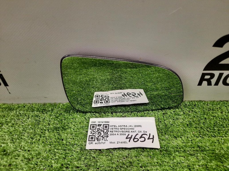 Vetro Specchio Retrovisore ANT DX 13141984 Opel Astra H 2005