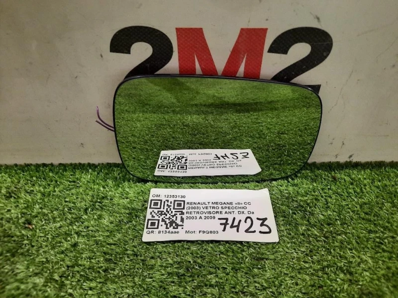 Vetro Specchio Retrovisore ANT DX 12353130 Renault Megane II CC 2003