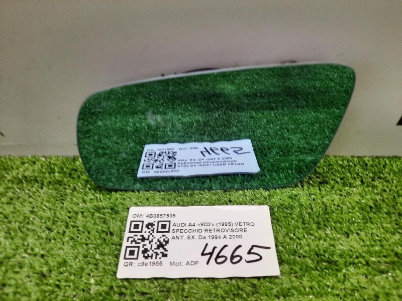 Vetro Specchio Retrovisore ANT SX 4B0857535 Audi A4 8D2 1995