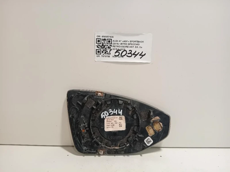Vetro Specchio Retrovisore ANT SX 4N0857535 Audi A7 4GF Sportback 2015