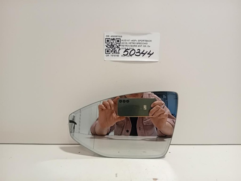 Vetro Specchio Retrovisore ANT SX 4N0857535 Audi A7 4GF Sportback 2015