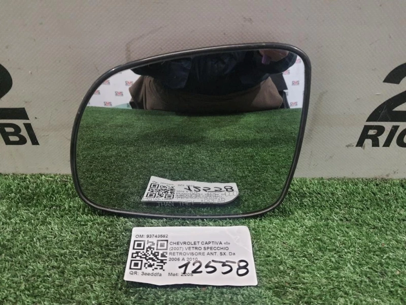 Vetro Specchio Retrovisore ANT SX 93743582 Chevrolet Captiva I 2007