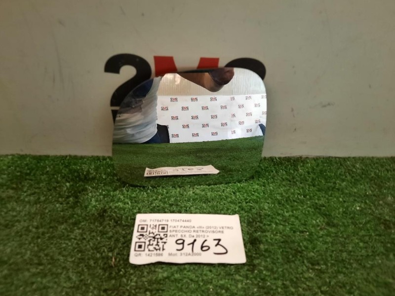 Vetro Specchio Retrovisore ANT SX 71754719 170474440 Fiat Panda III 2012
