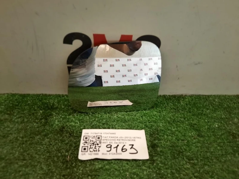 Vetro Specchio Retrovisore ANT SX 71754719 170474440 Fiat Panda III 2012