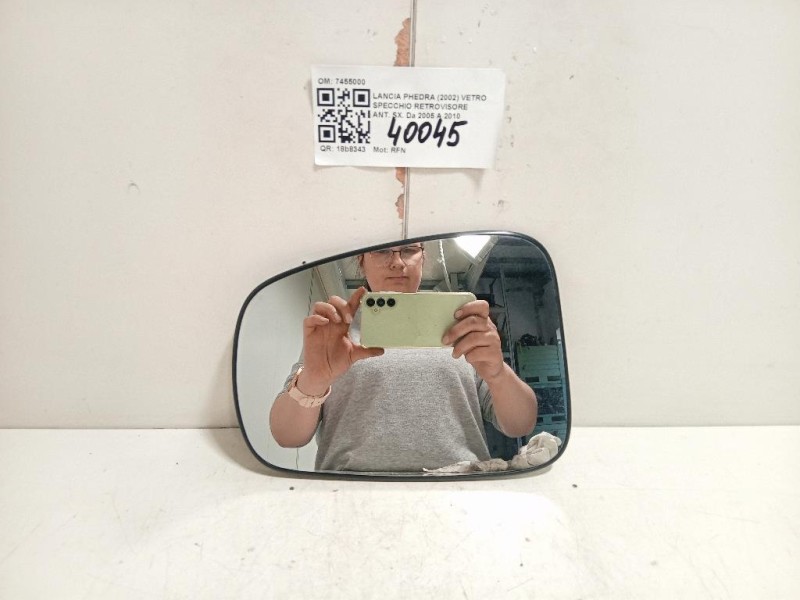 Vetro Specchio Retrovisore ANT SX 7455000 Lancia Phedra 2002
