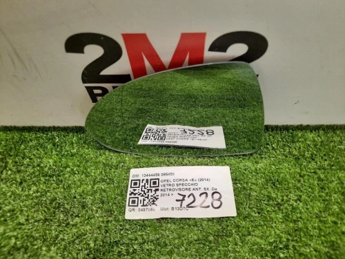 Vetro Specchio Retrovisore ANT SX 13444459 095455 Opel Corsa E 2014