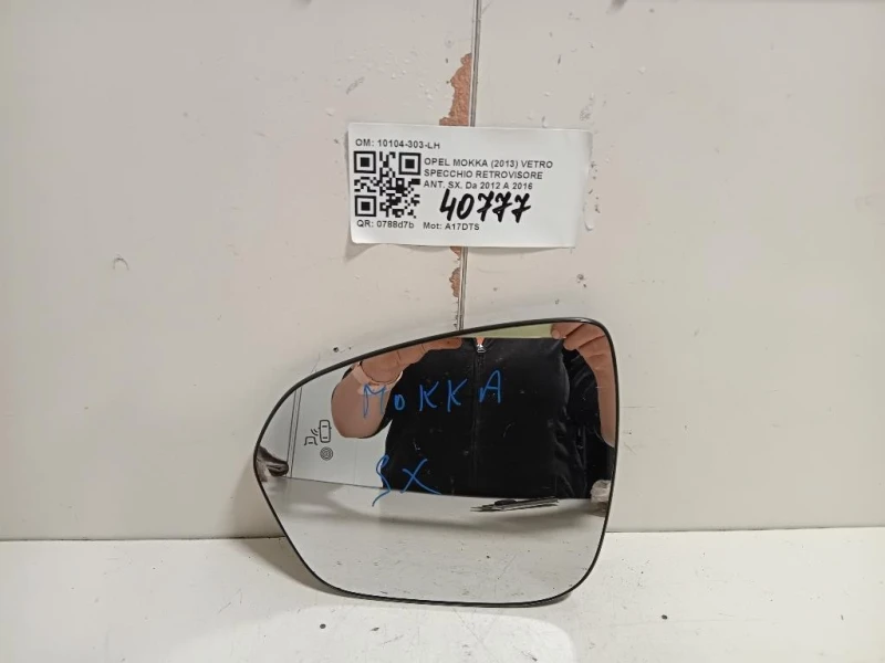 Vetro Specchio Retrovisore ANT SX 10104-303-LH Opel Mokka 2013