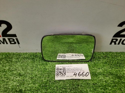 Vetro Specchio Retrovisore ANT SX 6N1857521A 201575 Volkswagen POLO III 1995