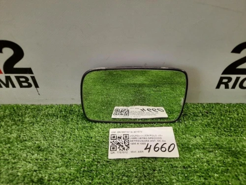 Vetro Specchio Retrovisore ANT SX 6N1857521A 201575 Volkswagen POLO III 1995