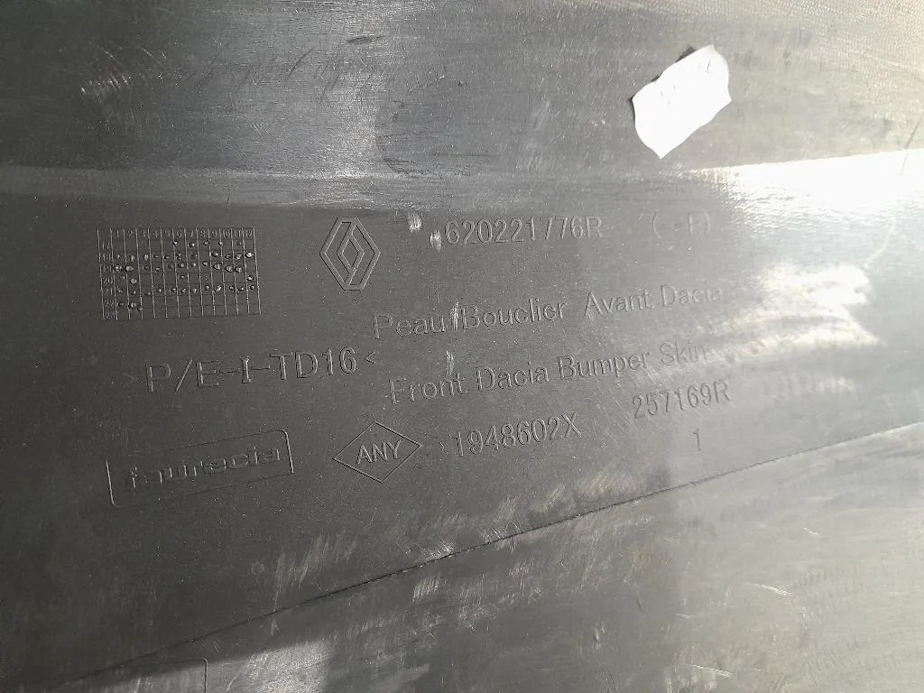 Paraurti ANT PREZZO SENZA ACCESSORI 620221776R Dacia Duster II 2018