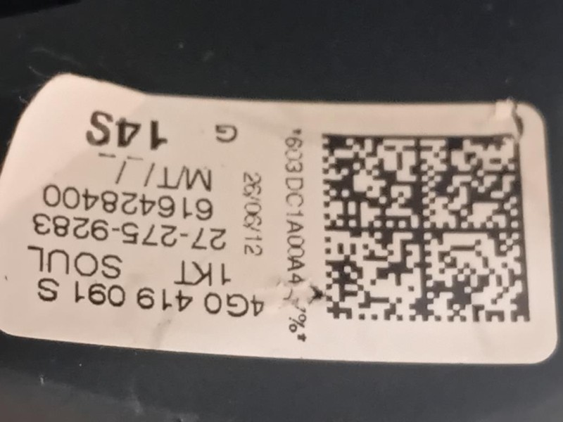 Volante 4G04190918X0880201 Audi A1 8XA Sportback 2012