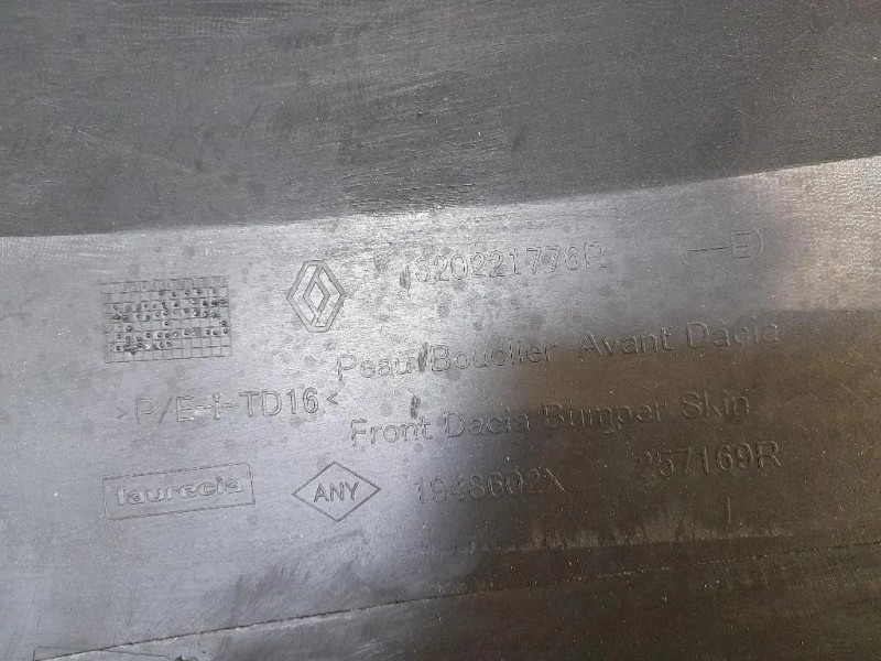 Paraurti ANT 620221776R Dacia Duster II 2018