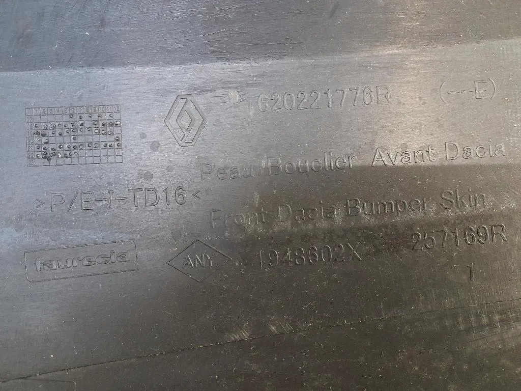 Paraurti ANT 620221776R Dacia Duster II 2018