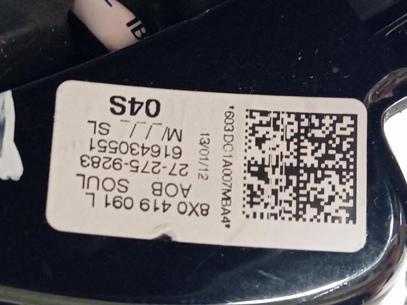 Volante 8X0 419 091 L Audi A1 8XA Sportback 2012