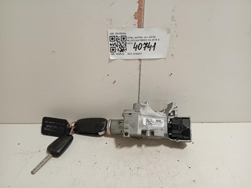 Bloccasterzo 39153204 Opel Astra K 2016
