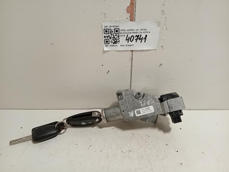 Bloccasterzo 39153204 Opel Astra K 2016