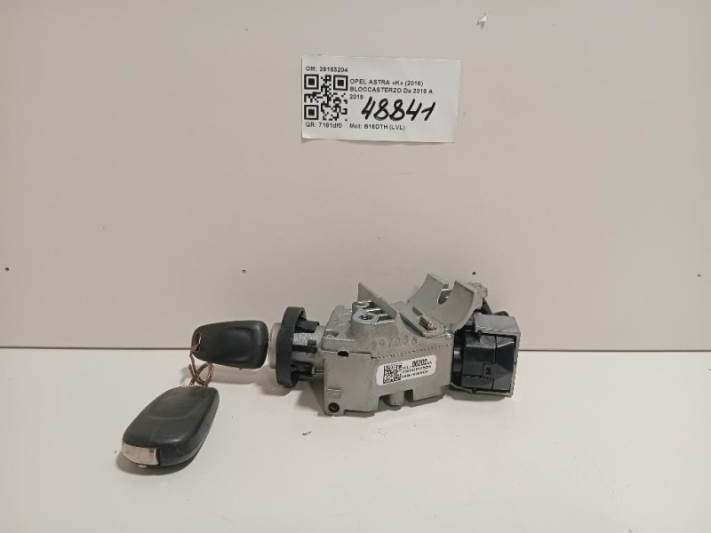 Bloccasterzo 39153204 Opel Astra K 2016