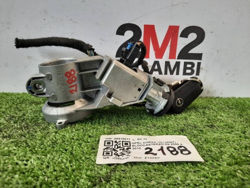 Bloccasterzo 95519677 Opel Corsa D 2007