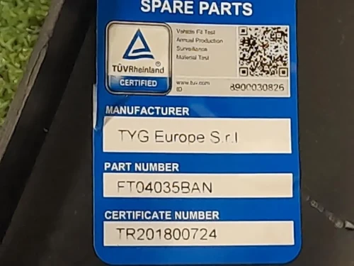 Paraurti ANT  Fiat Panda II 2009