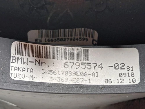 Volante 6795574-02 Bmw X1 E84 2010