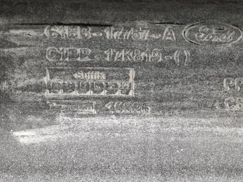 Paraurti ANT G1BB-17K819-A Ford Fiesta VI VAN 2012