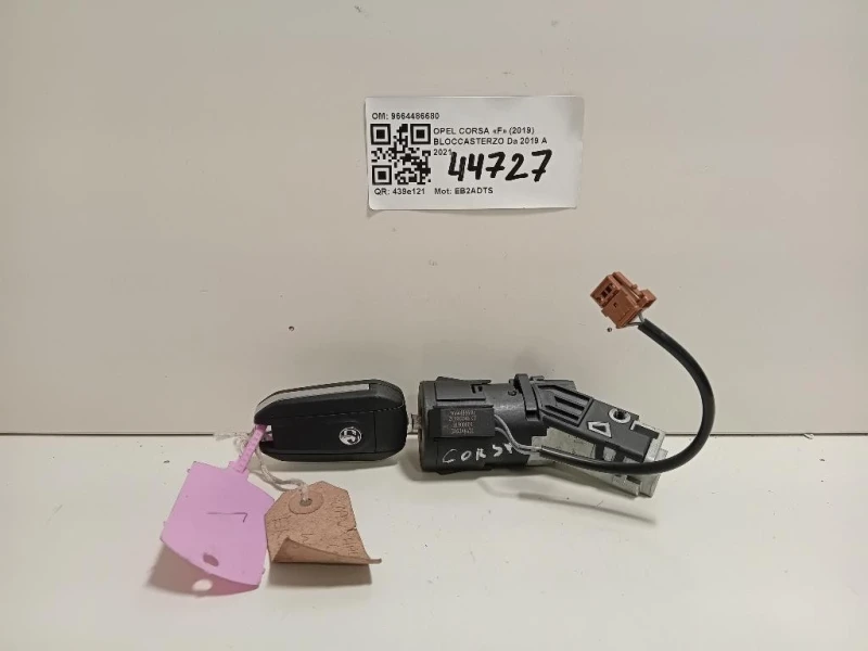Bloccasterzo 9664486680 Opel Corsa F 2019
