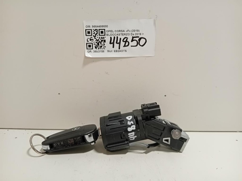 Bloccasterzo 9664486680 Opel Corsa F 2019