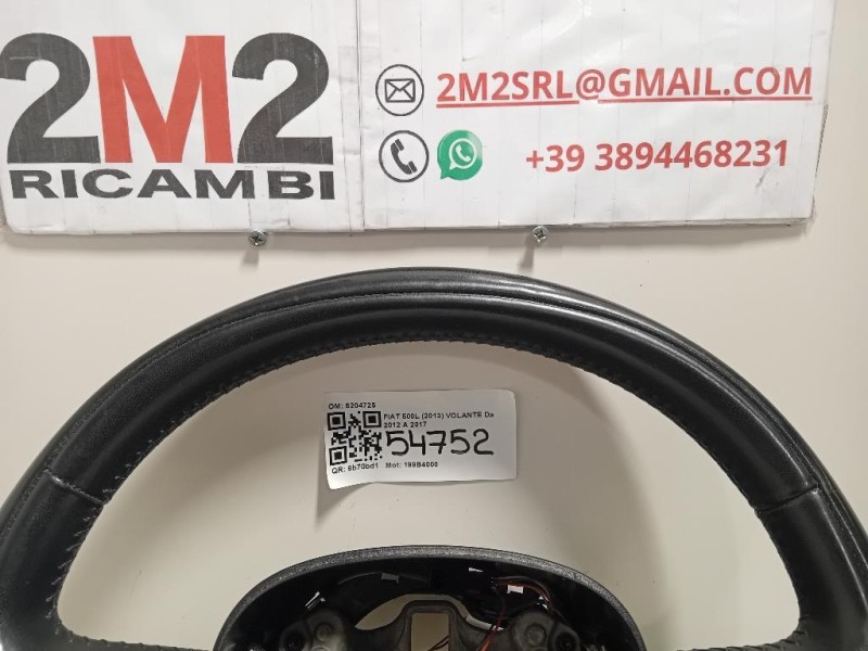 Volante 6204725 Fiat 500L 2013