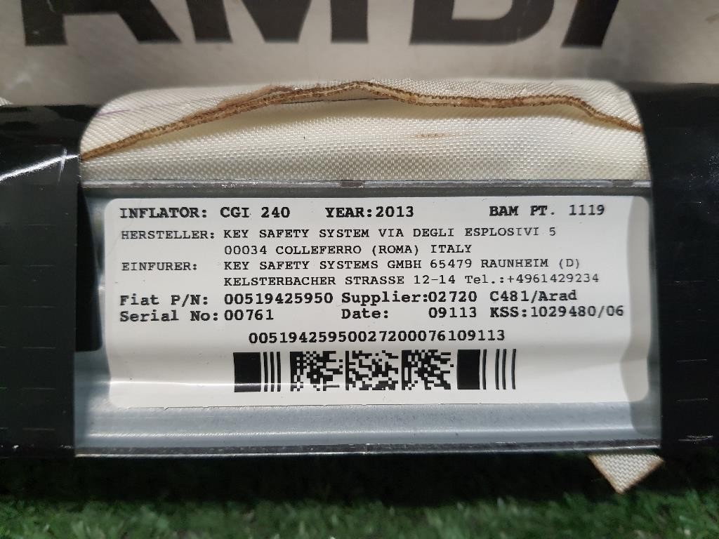 Air-bag A Tendina DX 519425950 Lancia Ypsilon III 2011