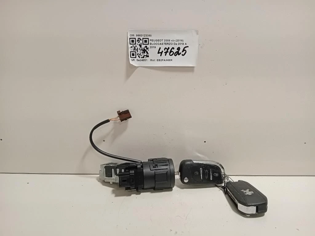 Bloccasterzo 9663123380 Peugeot 2008 I 2016
