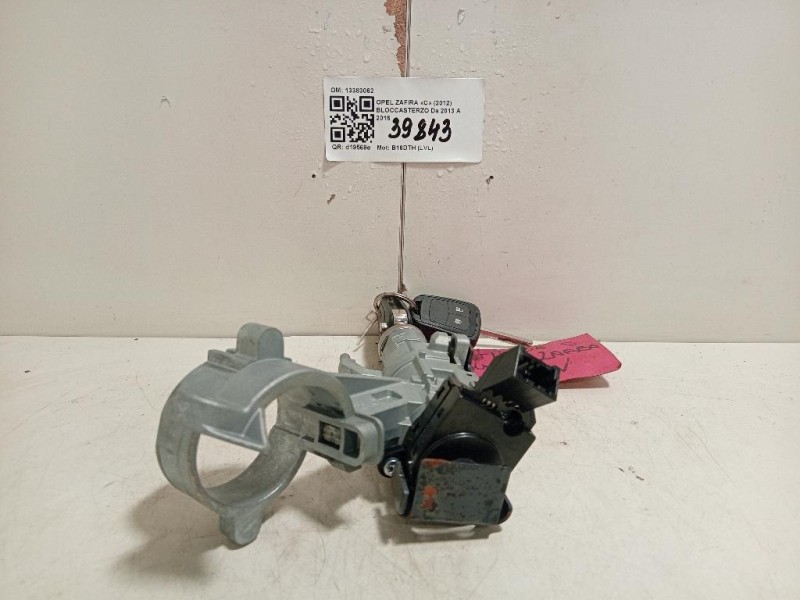 Bloccasterzo 13383062 Opel Zafira C 2012