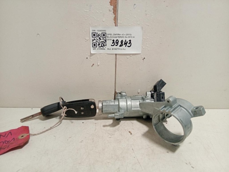 Bloccasterzo 13383062 Opel Zafira C 2012
