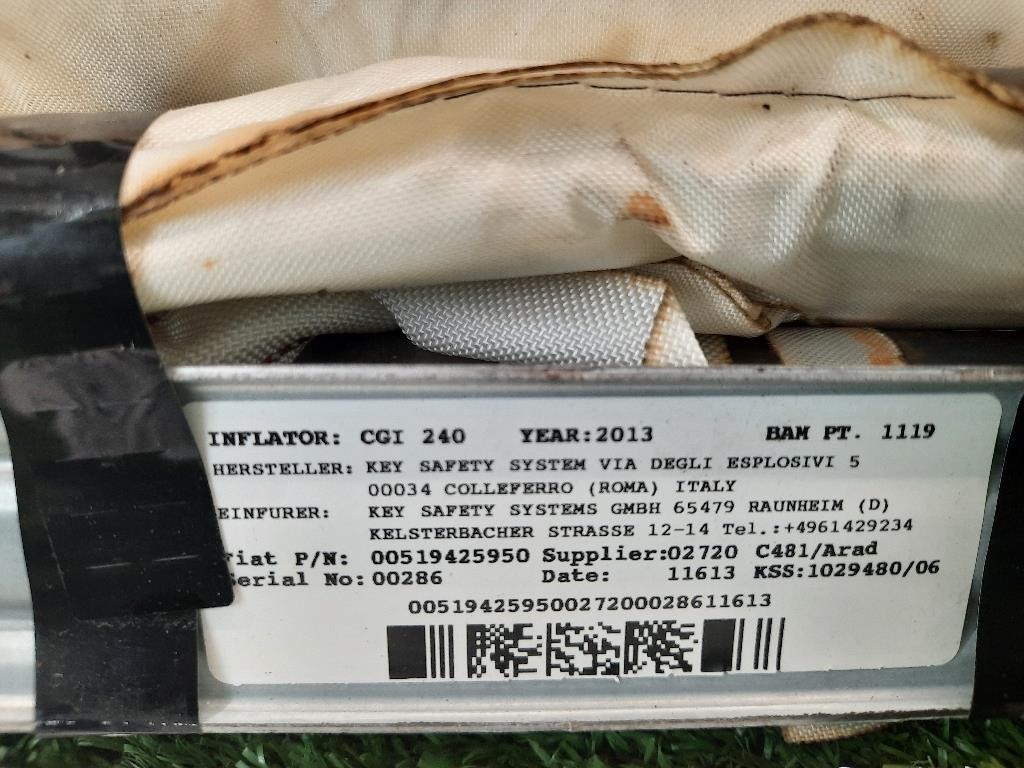 Air-bag A Tendina DX 52059178 Lancia Ypsilon III 2011
