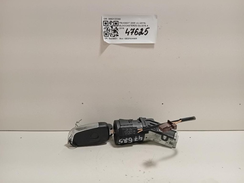 Bloccasterzo 9663123380 Peugeot 2008 I 2016