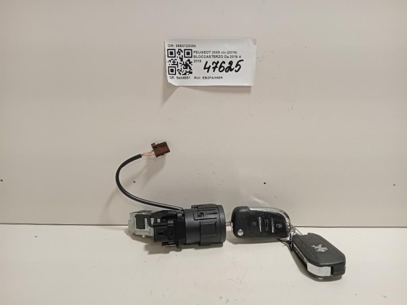 Bloccasterzo 9663123380 Peugeot 2008 I 2016