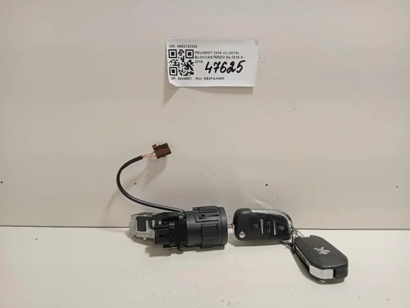 Bloccasterzo 9663123380 Peugeot 2008 I 2016