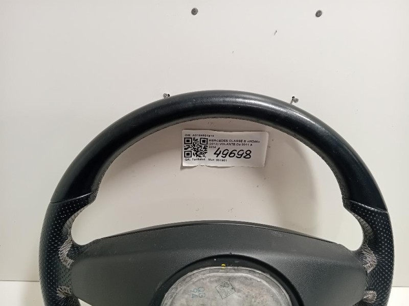 Volante A2184601918 Mercedes Classe B W246 2012