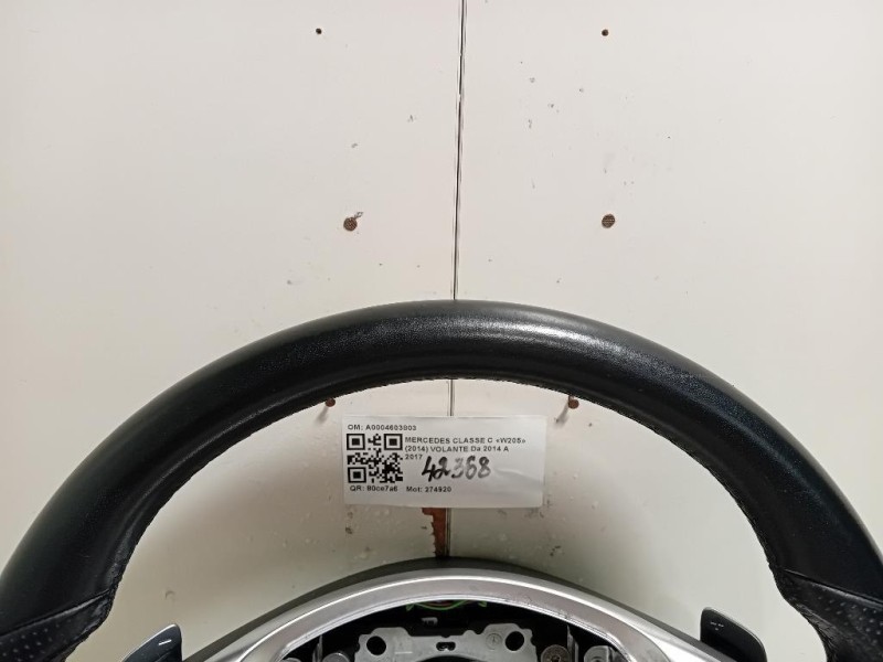 Volante A0004603803 Mercedes Classe C W205 2014