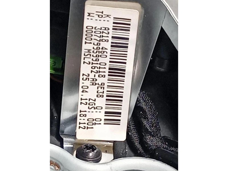 Volante A21246003039E38 Mercedes Classe E W212 2009