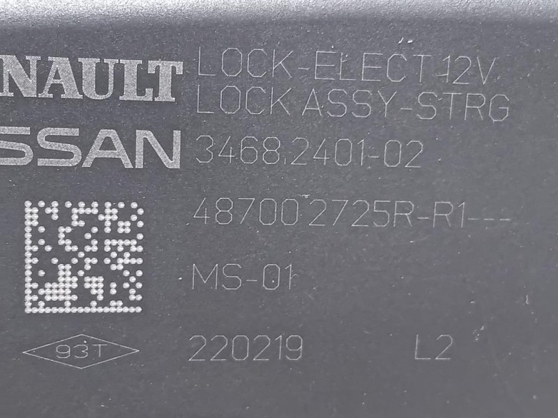 Bloccasterzo 34682401-02 Renault Kadjar 2018