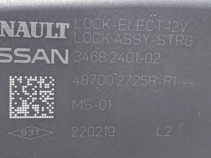 Bloccasterzo 34682401-02 Renault Kadjar 2018